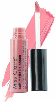 

miss claire lp perfumes soft matte lip cream(nude peach)