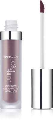 Faces Canada Ultime Pro Longstay Liquid Matte Metallics Plum 03 6ml(Plum 03)