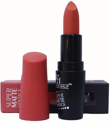 

Half N Half Super Matte Lipstick ( 23- Apricot)(Apricot)