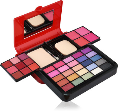 

ADS 25 Color Eyeshadow, 4 color blusher, 9 Lip color,1 compact powder