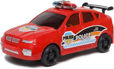 

Joanna Red Car/Musical/Multicolour Lights(Red)