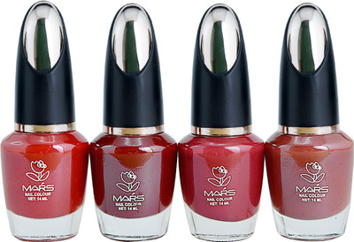 

Mars Matte Nail Polish Matte-5(Pack of 4)
