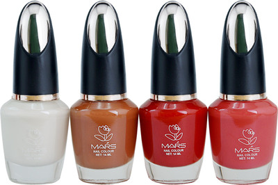 

Mars Matte Nail Polish Matte-4(Pack of 4)