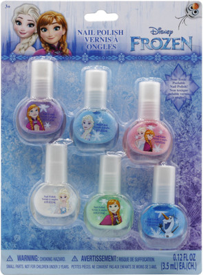 

Disney Frozen 6pc Nail Polish Set Multicolor(Pack of 6)