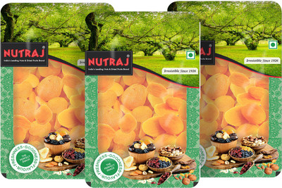 

Nutraj Signature Premium Dried Pitted Turkish Apricots (Pack of 3)(600 g, Pouch)