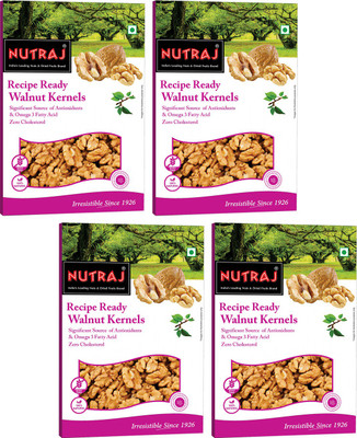 

Nutraj Recipe Ready Walnut Kernels, 4 x 250 Gms Walnuts(1 kg, Vacuum Pack)