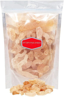 

SFT Gum Edible (Gaund Saag Large) Tragacanth Gum, Gaund, Gondh/Gaundh 100% Pure Natural Dried Gum(250 g, Pouch)