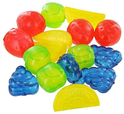 

AASA Beautiful Colorful Fruits shaped ice cubes(Multicolor)