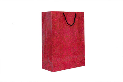 

JIB GLOBAL Printed Party Bag(Maroon, Pack of 10)