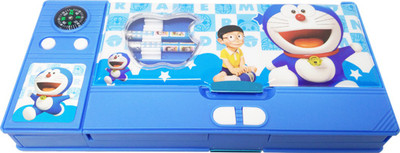 

Parteet Pencil Box Pencil Box Art Plastic Pencil Box(Set of 1, Blue)
