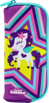 

Smily Kiddos 1 Star Art Polyester Pencil Box(Set of 1, Purple)