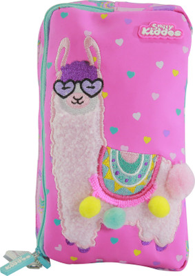 

Smily Kiddos 1 Heart Art Polyester Pencil Box(Set of 1, Pink)