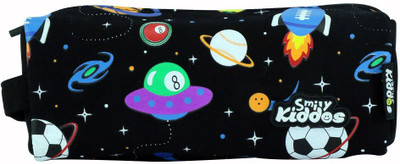 

Smily Kiddos 1 Universe Art Polyester Pencil Box(Set of 1, Black)