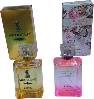 

Petrol Varshace Perfume & 1 Millionaire perfume Perfume - 200 ml(For Men & Women)