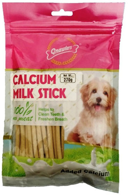 

Gnawlers Calcium Milk Stick, 270 g Milk Dog Treat(270 g)
