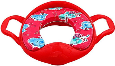 

Toyland Soft Cushion Comfortable Potty Trainer Seat for Potty Training Seat with Support Handles for kids TYLBYPS075 Potty Seat(Multicolor)