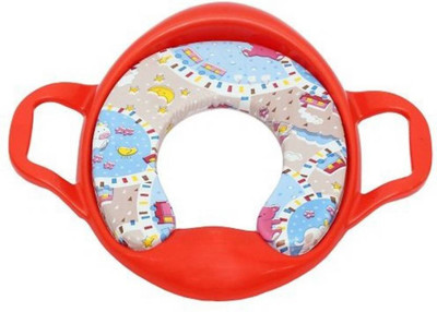 

Toyland Soft Cushion Comfortable Potty Trainer Seat for Potty Training Seat with Support Handles for kids TYLBYPS072 Potty Seat(Multicolor)