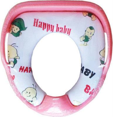 

Toyland Soft Cushion Comfortable Potty Trainer Seat for Potty Training Seat with Support Handles for kids TYLBYPS046 Potty Seat(Multicolor)