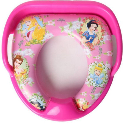 

Kidoyzz Soft Cushion Comfortable Potty Trainer Seat for Potty Training Seat with Support Handles for kids KDBYPS070 Potty Seat(Multicolor)