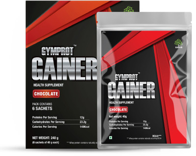 

Gymprot Gymprot Gainer - 6 sachets Travel Pack (Chocolate) Whey Protein(240 g, Chocolate)
