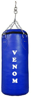 

Venom 2.0 Feet Long, Synthetic Leather Material, Blue Color, Unfilled with Hanging Chain Hanging Bag(2.0, 24 kg)