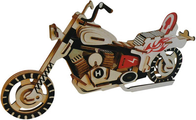 

Webby 3D DIY Wooden HDI Motorcycle Jigsaw Puzzle(55 Pieces)