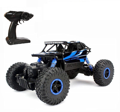 

Assemble 2.4Ghz 1/18 RC Rock Crawler Vehicle Buggy Car 4 WD Shaft Drive High Speed Remote Control Monster Off Road Truck 11(Multicolor)
