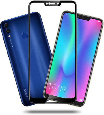 CASEHUNT Tempered Glass Guard for HONOR 8C(Pack of 1)