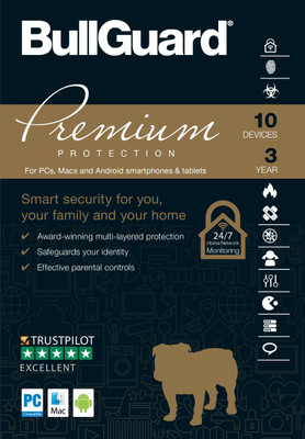 

BullGuard Total Security 10 User 3 Years(Voucher)