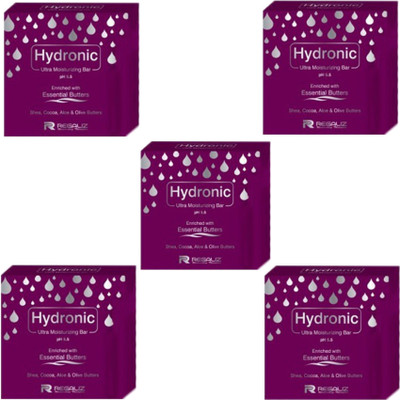 Regaliz HYDRONIC ULTRA MOISTURIZING BAR SOAP, 500 GM(5 x 20 g)