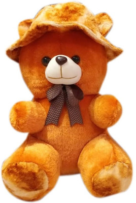 

Vervain Soft and Huggable Brown cap teddy bear - 40 cm(Brown)
