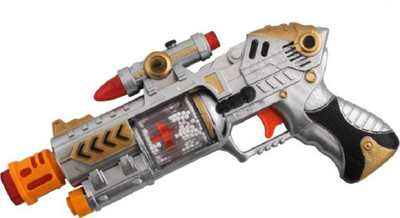 

Gencliq Gun Laser Sound Gun with Sound & Lights(Multicolor)