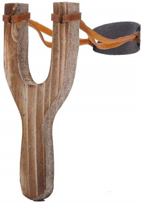 

Craft Expertise Wooden Slingshot, Gulel fancy(Brown)