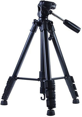 

Genric Aluminium Tripod With Carry Case For DSLR - Vct-690 - Black Tripod(Black, Supports Up to 4)