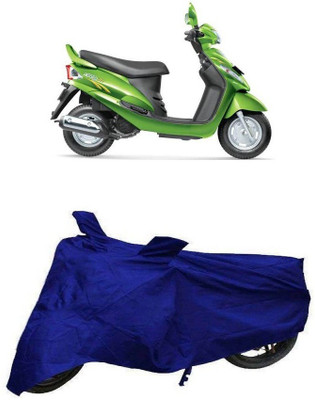 Utkarsh Two Wheeler Cover for Mahindra(Rodeo RZ, Blue)