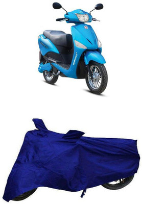 Utkarsh Two Wheeler Cover for Hero(Electric Optima, Blue)