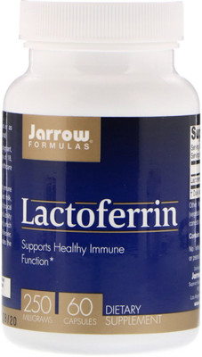

Jarrow Formulas Lactoferrin 250 mg 60 Capsules(60 No)