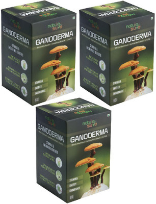 

Nature Sure Ganoderma Capsules for Men & Women – 3 Packs (3 x 60 Capsules)(180 No)