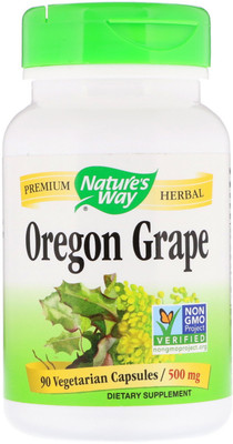 

Nature's Way Oregon Grape Root 500 mg 90 Capsules(90 No)