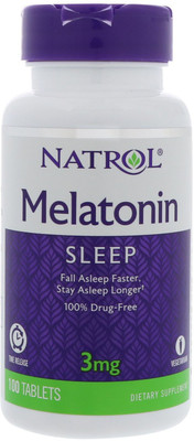 

Natrol Melatonin Time Release 3 mg 100 Tablets(100 No)