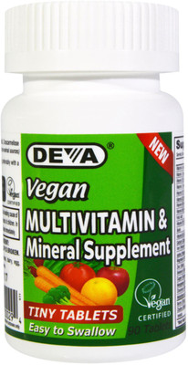 

Deva Vegan Multivitamin & Mineral Supplement Tiny Tablets 90 Tablets(90 No)