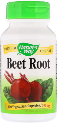 

Nature's Way Beet Root 500 mg 100 Capsules(100 No)