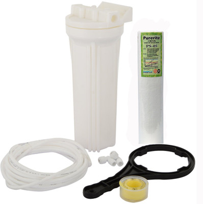 

SHAPURE Pre Filter Set with Taflone/ Wrench/ Pipe for RO Water Purifiers Solid Filter Cartridge(5, Pack of 1)