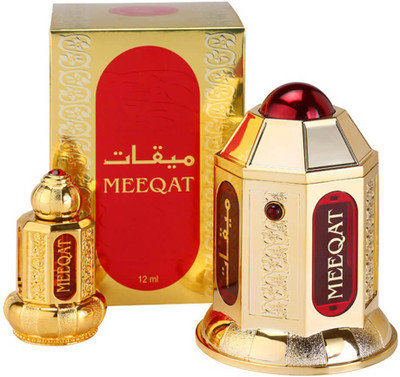 Al Haramain Meeqat (Golden) Fragrance Pure Attar (Perfume Oil) - 12 ml Floral Attar(Floral)