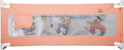 

Kiddale Polyester Retractable Bedrail (6 x 2.2 ft, Pink)(Pink)