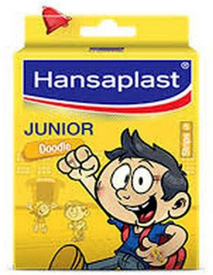 

Hansaplast Junior Plaster 5's Strips Doodle - Pack of 6 Bandage Protector(Kids Short Arm)
