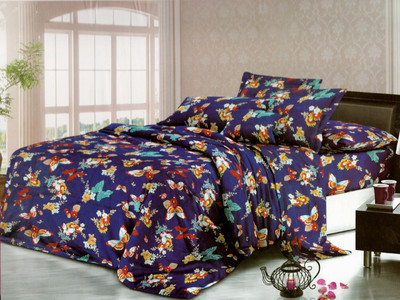 

YMV KAPREWALA 210 TC Cotton Double Printed Bedsheet(Pack of 1, White)