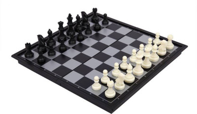 

Authfort Folding Magnetic 11.5 Inch Chess Board game-Multicolor 10 inch Chess Board(Multicolor)