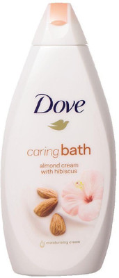 

Dove Caring Bath Almond cream with 500 ml women Body Wash(500 ml)
