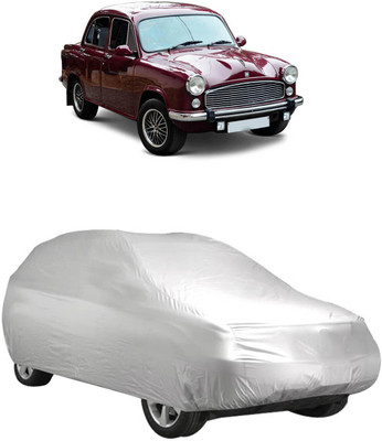 InayaAutoMotive Car Cover For HM Ambassador (Without Mirror Pockets)(Silver)